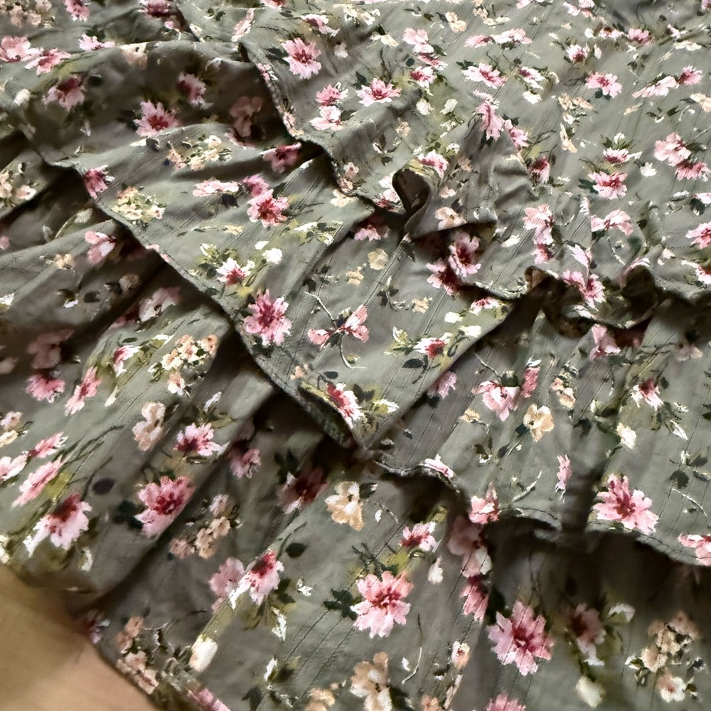 Floral Ruffle Dress - Picture 3 of 4